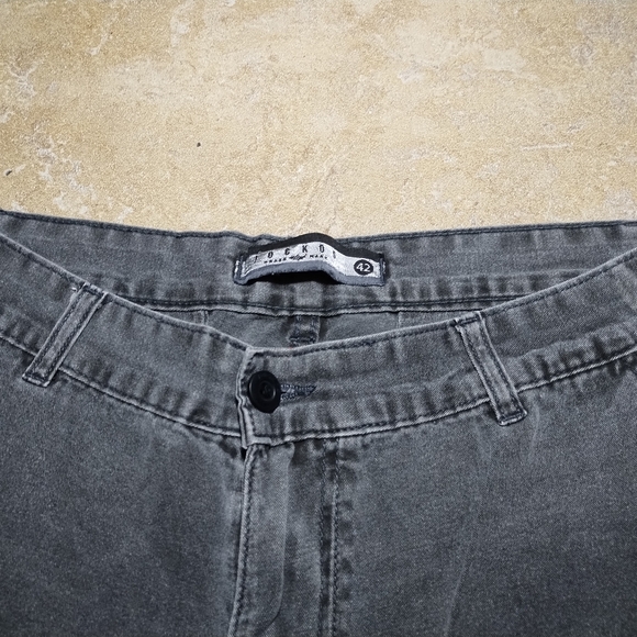 Jockos Grey Men's Denim Shorts Size 42 - Picture 3 of 7